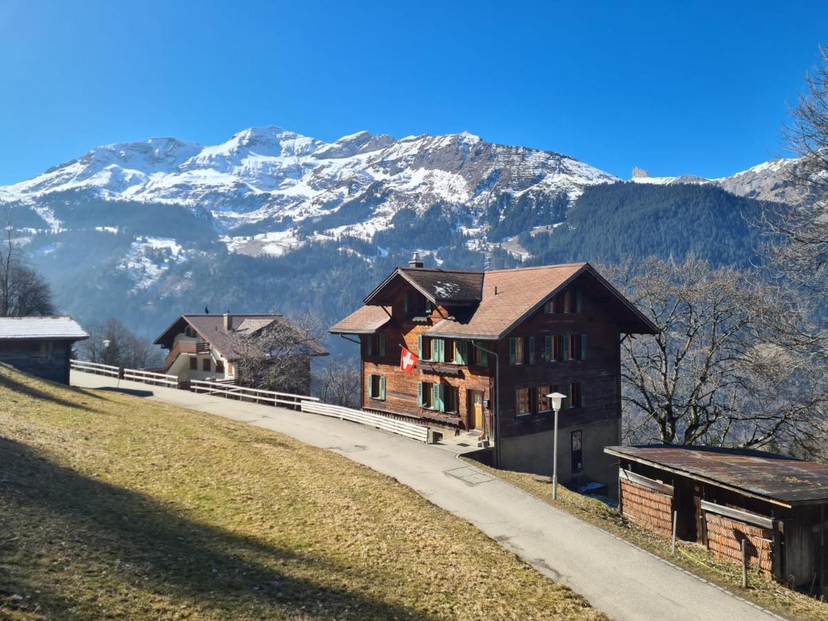 Traditional Chalet In Wengen - Top Floor Appartement Buitenkant foto